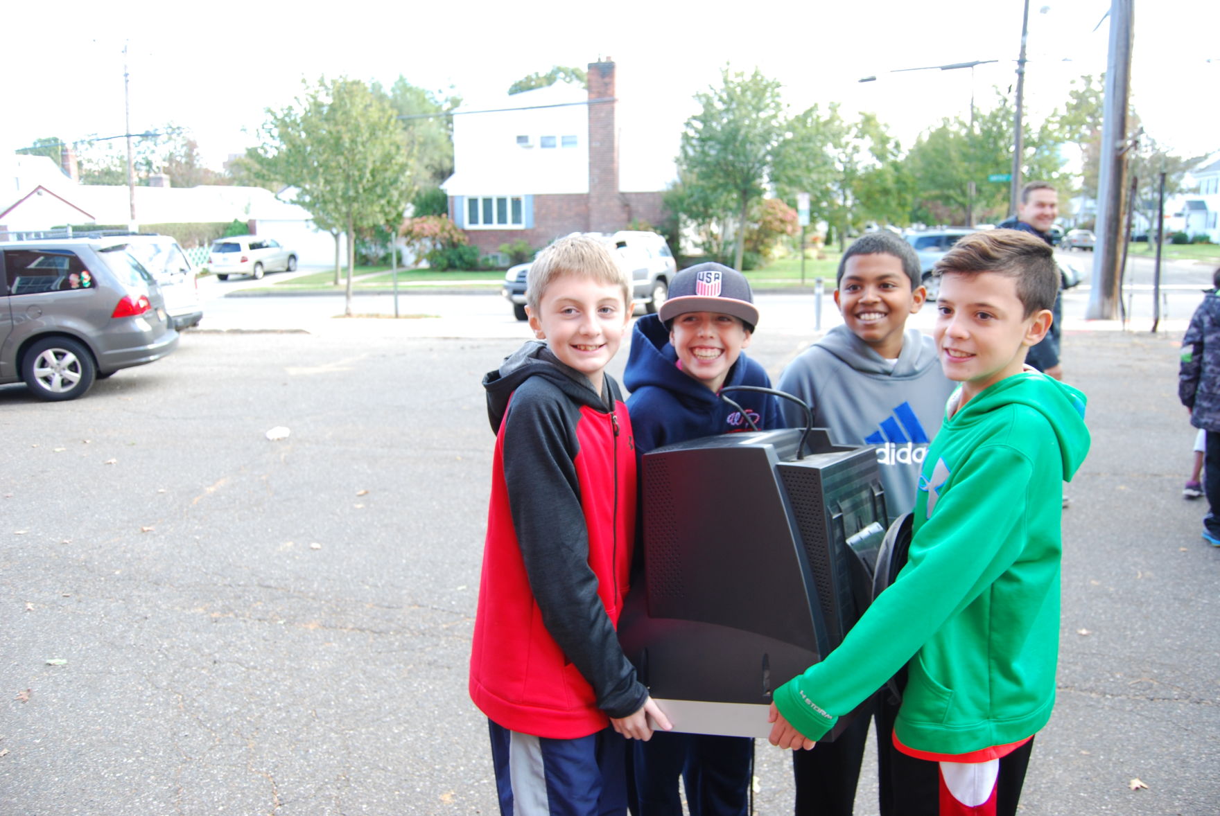 No e-waste of time for Mineola students