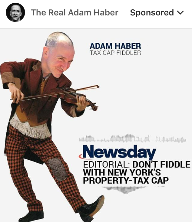 Haber slams social media advertisement as anti-Semitic