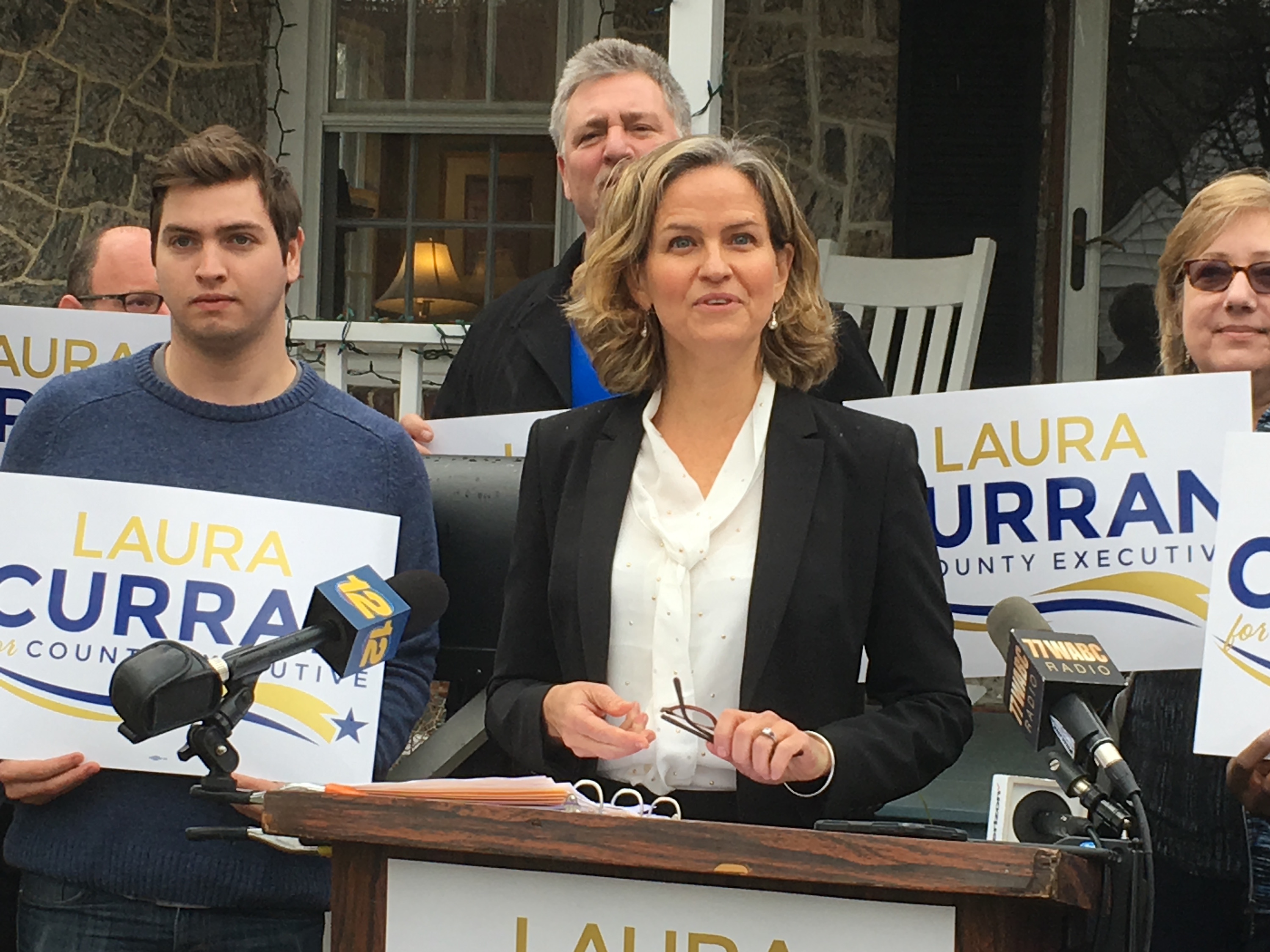 Laura Curran backed by Dem state senators