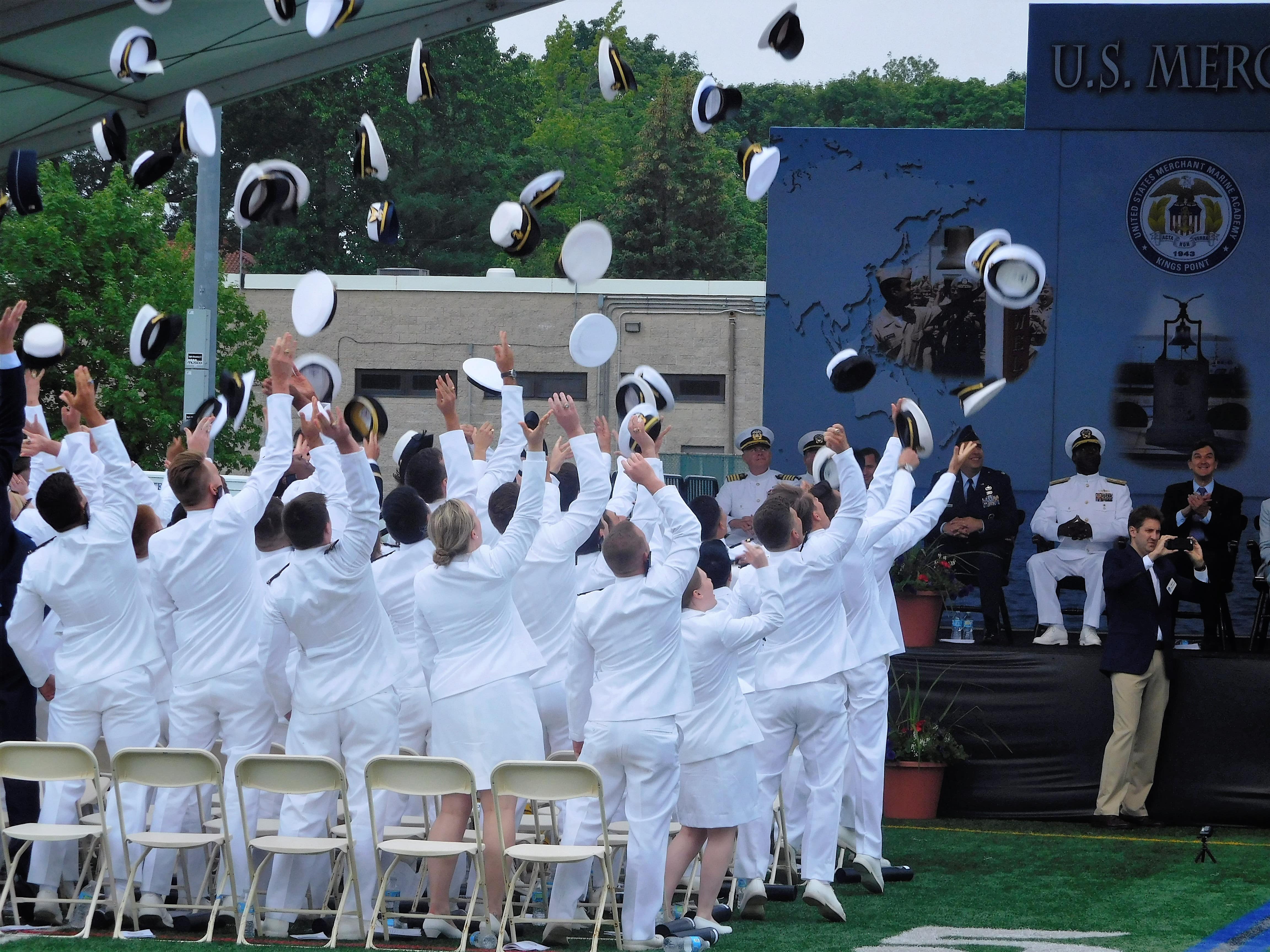 Allegations don’t dampen Merchant Marine Academy graduation