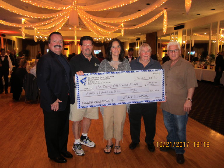 New Hyde Park Chamber of Commerce Supports the Casey Falconer Foundation