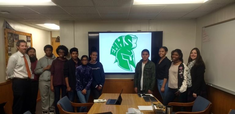 Students create a new logo for Elmont Memorial High School
