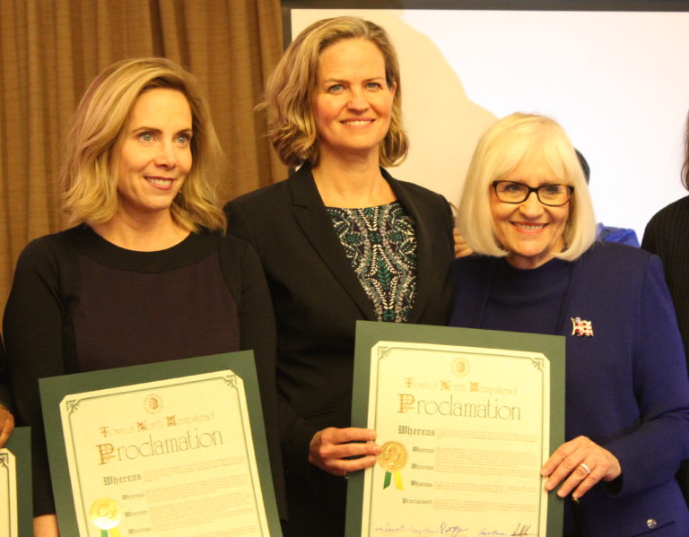 League of Women Voters honors four elected officials for Women’s History Month