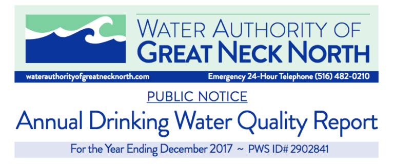 Great Neck North water quality report shows no violations