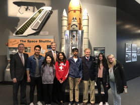 Wheatley students hear from Sen. Bill Nelson at Cradle of Aviation Museum