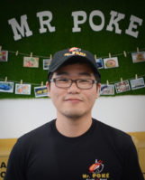 Zhong Zheng, 30, said he opened the restaurant to improve upon Poké and bring it to Great Neck. (Photo by Janelle Clausen)