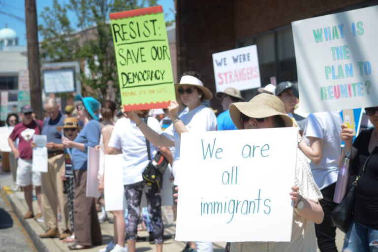 North Shore protests Trump immigration policies, stances