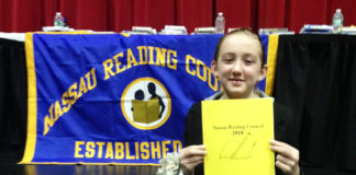 Clara Goldman won this year's Nassau Reading Council Annual Young Authors Contest. (Photo courtesy of the Great Neck Public Schools)