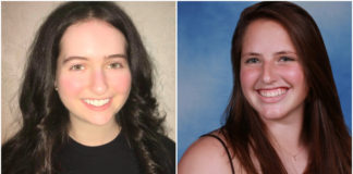 Rachel Rothbaum and Austyn Durham are the respective winners of the Alan L. Gleitsman Outstanding Graduate Award and Genelle Taney Memorial Award. (Photos courtesy of the Great Neck Public Schools)
