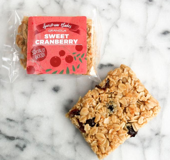 Spectrum Bakes to make granola bars for OurHarvest