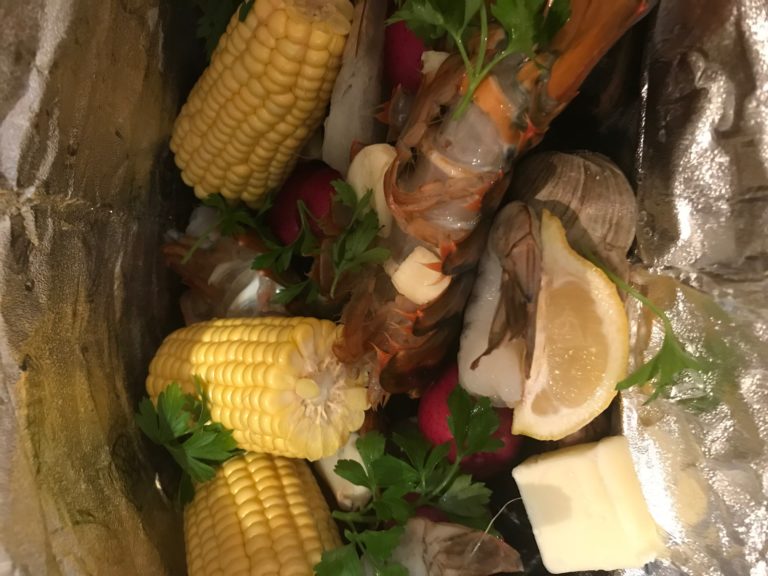 The Culinary Architect: An easy grilled clambake in a bag