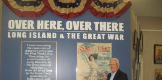 Author and historian Richard Welch will look at Great Neck and Long Island efforts to support World War I on the 100th anniversary of the end of the war. The Great Neck Historical Society program, free and open to the community, will be held on Tuesday, November 13, at 7:30 p.m. at Great Neck House. (Photo courtesy of the Great Neck Historical Society)