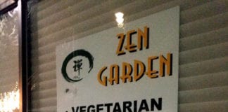 Zen Garden, a vegetarian and vegan eatery, will be succeeding Royal Tea House at 1 Great Neck Road. The owner said she hopes to open in early January. (Photo by Janelle Clausen)