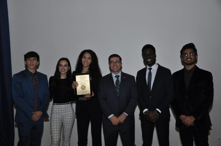 Floral Park Memorial High School’s Team Beta Wins Third Place at the Comptroller’s Entrepreneurial Challenge