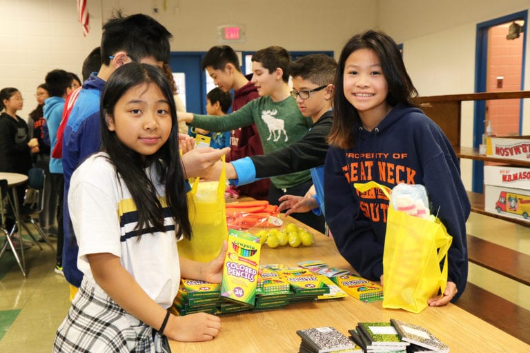 South Middle students join in on Global Youth Service Day