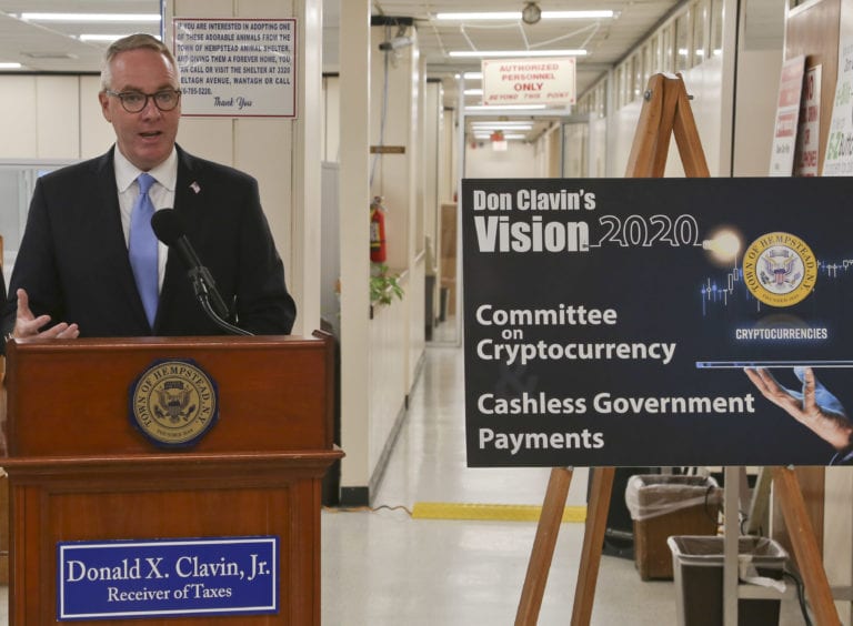 Clavin to explore new ways to pay taxes