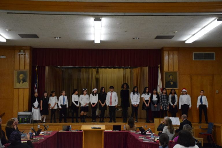 New Hyde Park and Garden City Park Students Perform at Board of Education Meeting