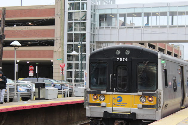 Second section of LIRR opens between Mineola and Merillon Ave. stations