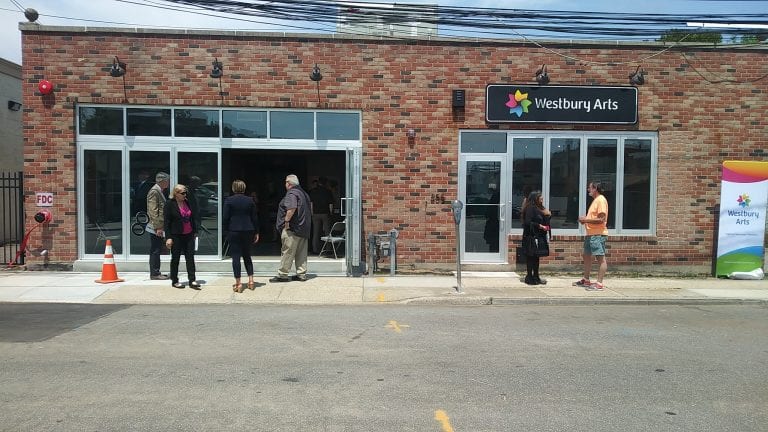 Westbury Arts celebrates official opening with mural and reception