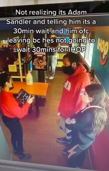 Manhasset IHOP hostess goes viral for Adam Sandler encounter