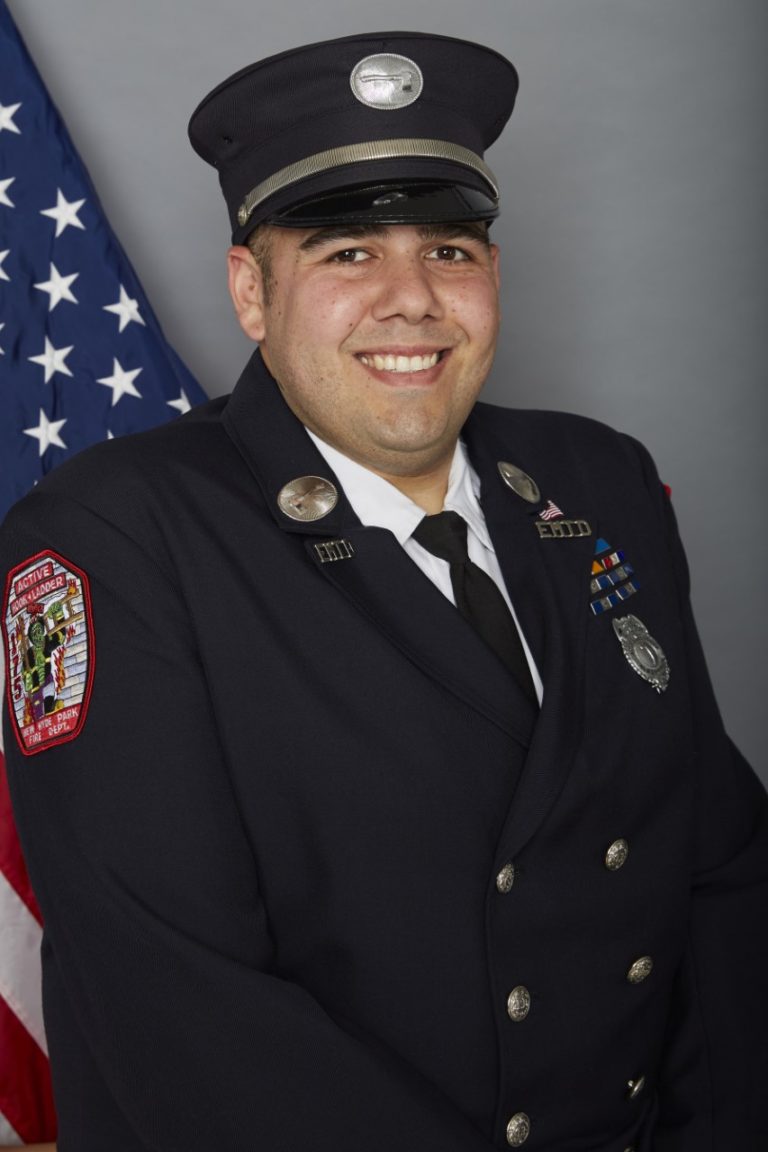 Joesph Abukoush touts his professional skillset in bid for New Hyde Park fire commissioner