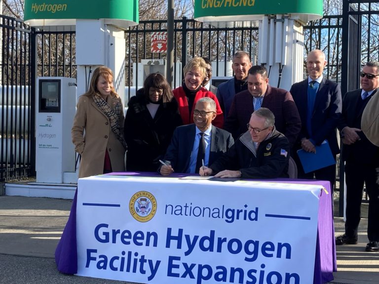 Hempstead, National Grid announce joint project expanding hydrogen facility in Point Lookout