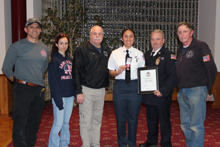 Great Neck Alert junior firefighter receives Certificate of Merit from American Red Cross