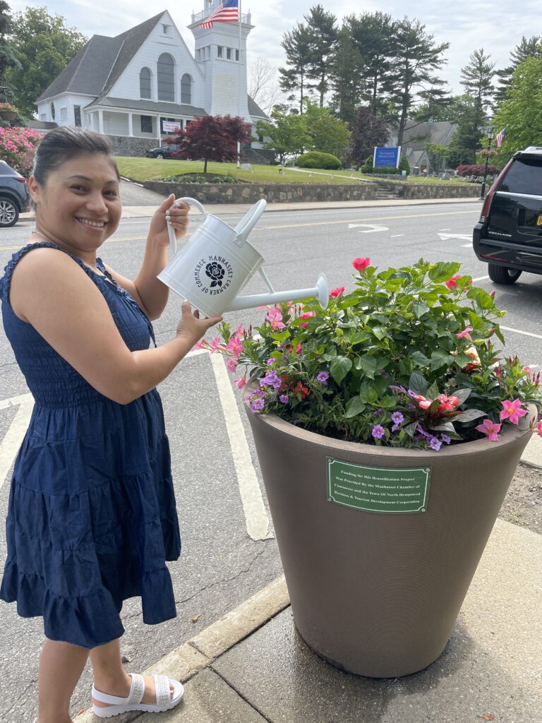 Adopt-A-Floral Baset or Planter Campaign this spring from Manhasset Chamber beautification