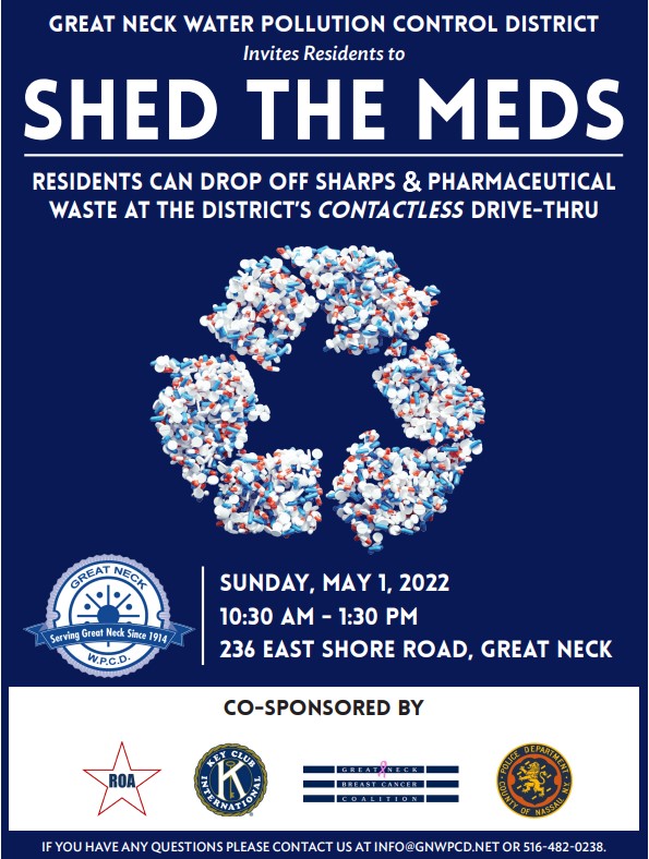 GNWPCD to host contactless ‘Shed the Meds’ drive-thru event on May 1