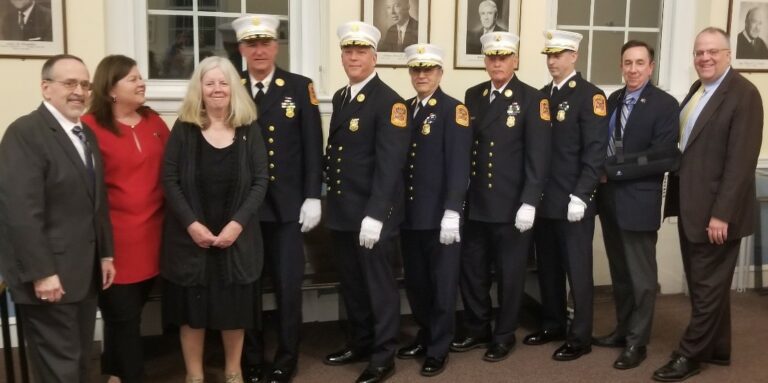Floral Park Fire Dept. chiefs swearing-in ceremony