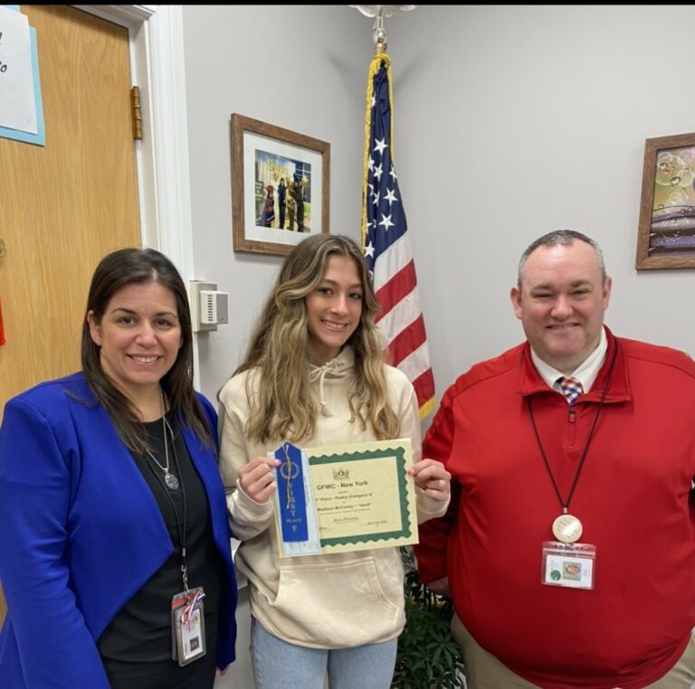 Floral Park Memorial student recognized for poetry