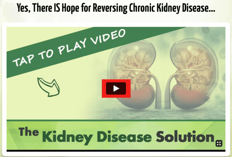 The Kidney Disease Solution Reviews – Here’s My Experience