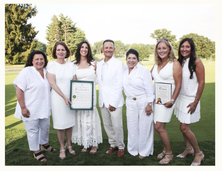 Town officials attends Annual Night in White event