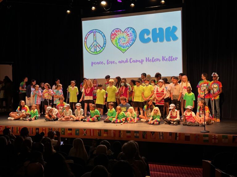 DeafBlind kids show off talents at Camp Helen Keller Variety Show