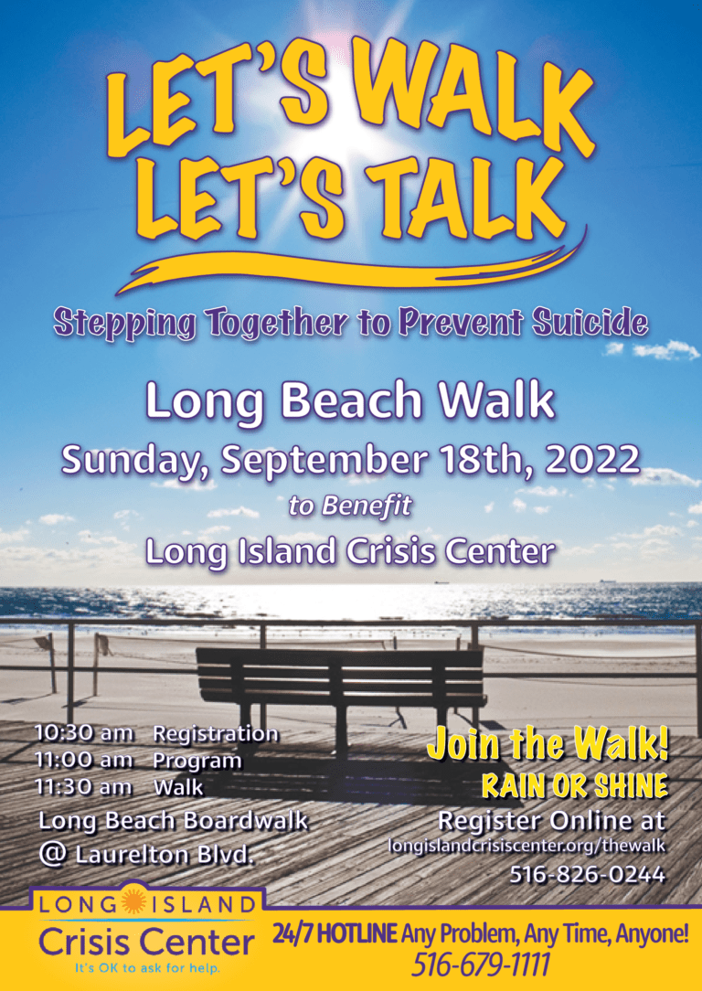 Let’s Walk, Let’s Talk … Stepping Together to Prevent Suicide