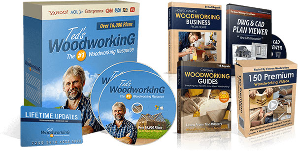 Teds Woodworking Reviews – 16,000 PDF Plans Free Download!