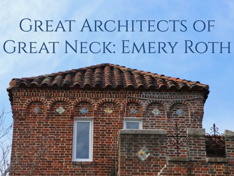 Great Neck Historical Society discusses area homes designed by Emery Roth