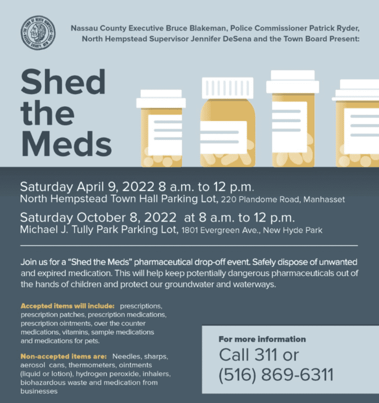 Town to host ‘Shed the Meds’ pharmaceutical drop-off event
