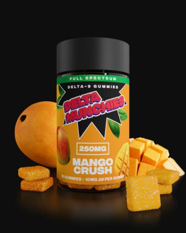 Delta Munchies Mango Crush Delta 9 Gummies 
