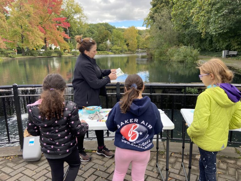 Baxter’s Pond Foundation “Paint at the Pond” charms kids, adults