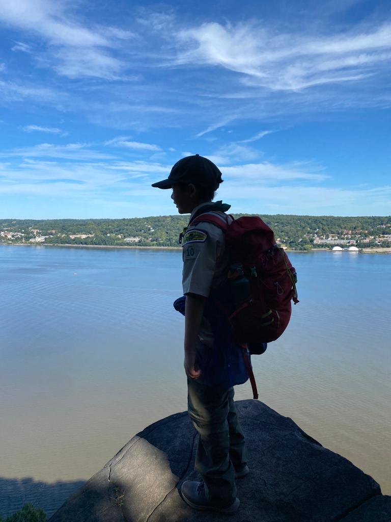 Boy Scout Troop 10 completes treacherous 5 mile, 500 feet elevation hike, ‘The Giant Stairs’ at Alpine Reservation Camp in N.J.