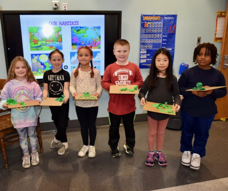 Floral Park’s John Lewis Childs School second graders learn about habitats