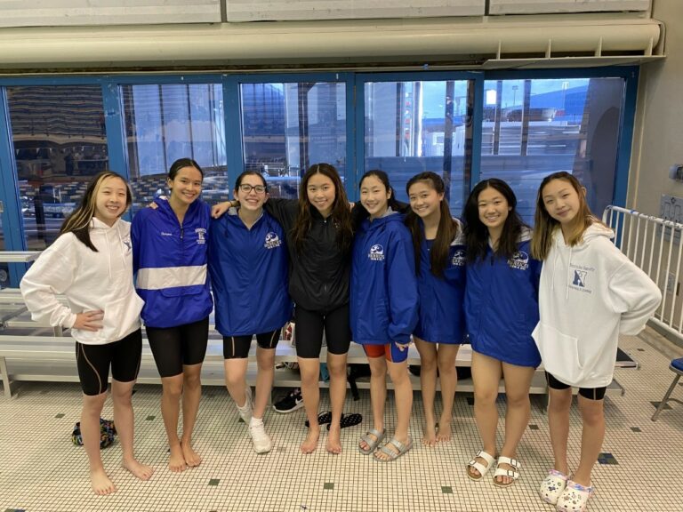 Herricks girls varsity swim team advance to States