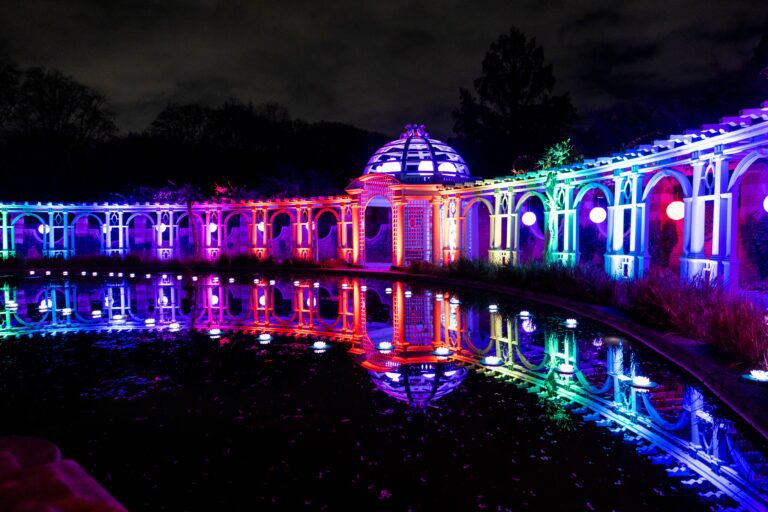 Light show returns to Old Westbury Gardens for second year