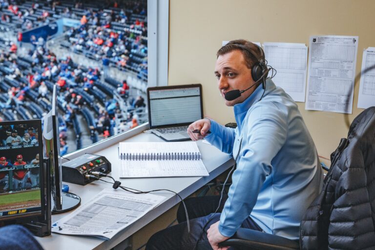 Port Washington broadcaster Eisenberg rockets to the big leagues at age 27