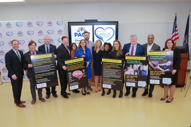 Long Island community prevention coalitions host press conference and launch cannabis safety awareness campaign