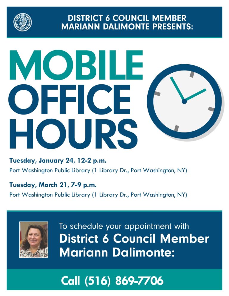 Council Member Dalimonte to host community office hours