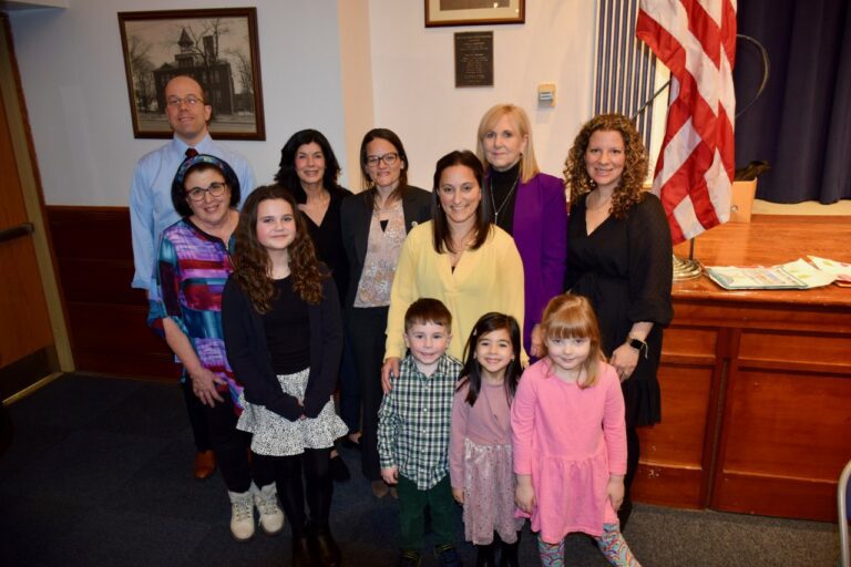Students present at Floral Park-Bellerose’s January board meeting