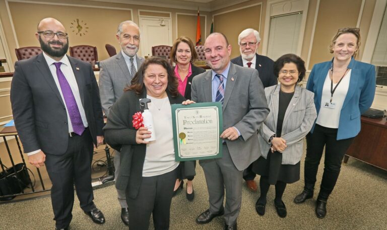Town officials celebrate heroic efforts of Councilmember Dalimonte