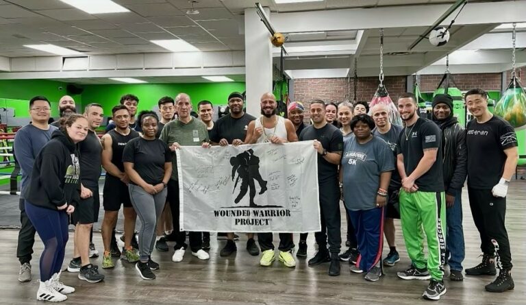 Slick Sluggers Boxing partners with Wounded Warrior Project
